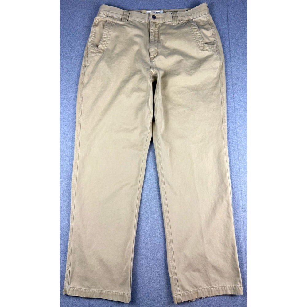 Mountain Khakis Mens 36x32 Pants Khaki Tan Outdoor Work Hiking Utility